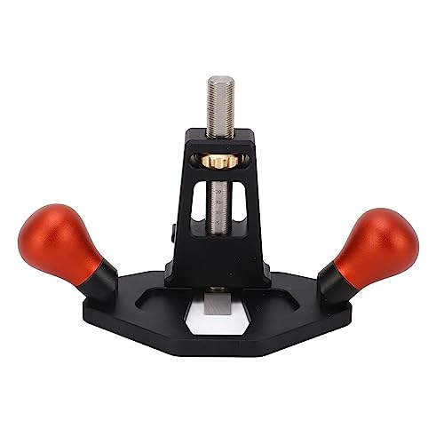 RiToEasysports Holzbearbeitung Router Flugzeug Präziser Trimmhäen für Handwerker Aluminiumlegierung für Holzbearbeitung, Handwerk von RiToEasysports