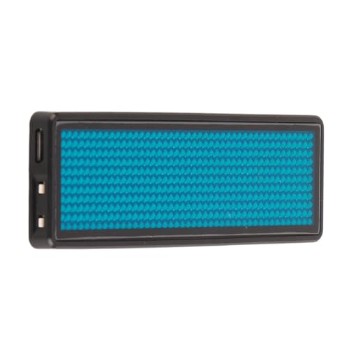 RiToEasysports LED -Name für Rosette -Event Meetings, Chinesische Charakter Screen Parteien Abs Kunststoff 1,2in × 0,2 (BLUE) von RiToEasysports