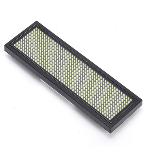 RiToEasysports LED -Name für Rosette -Event Meetings, Chinesische Charakter Screen Parteien Abs Kunststoff 1,2in × 0,2 (WHITE) von RiToEasysports