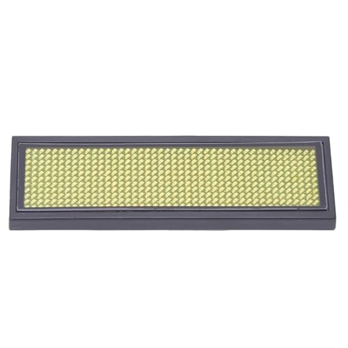 RiToEasysports LED -Name für Rosette -Event Meetings, Chinesische Charakter Screen Parteien Abs Kunststoff 1,2in × 0,2 (YELLOW) von RiToEasysports