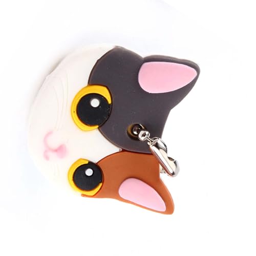 RiToEasysports Super Funky Pet Cat Key Caps - Niedliche und Exquisite Schlüsselkenner - Langlebiges PVC Material, Perfektes für Freunde und Familie, Einfach zu Transportieren und für zu Hause und RiToEasysports Super Funky Pet Cat Key Caps - Niedliche und Exquisite Schlüsselkenner - Langlebiges PVC Material, Perfektes für Freunde und Familie, Einfach zu Transportieren und für zu Hause und von RiToEasysports