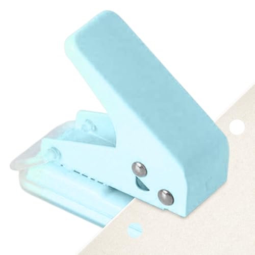 Craft Hole Punch Tool, Manual Handheld Puncher, Easy Press Stationery Accessory, 2.2 Inches with Precise Cut Design, for Scrapbooking, Greeting Cards, Booklets, Tags Albums Tickets von Riaisttd