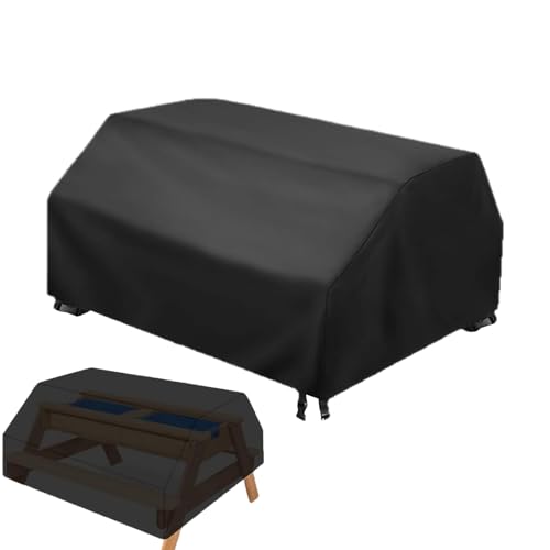 Kids Picnic Tables Cover, Waterproof Sand Water Table Cover, Adjustable Tear Resistant Children Play Accessories, 40.16x20.94 Inches, Ideal for Camping Courtyard von Riaisttd