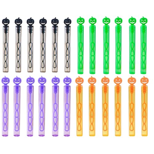 Riaisttd Halloween Seifenblasenstäbe,24 Stück Halloween Blasstab Set - Handheld Bläser Spielzeug Füllung Für Aktivitäten Partys Geschenke Outdoor Klassenraum Sommer Geburtstag Riaisttd Halloween Seifenblasenstäbe,24 Stück Halloween Blasstab Set - Handheld Bläser Spielzeug Füllung Für Aktivitäten Partys Geschenke Outdoor Klassenraum Sommer Geburtstag von Riaisttd
