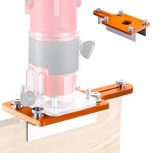 Router Templates, Adjustable Slotting Guides, Ergonomic Arc Board Tool, 4.96x3.62 Inches Precision Router Jig Joinery Work, Ideal for Woodworking, Enthusiasts, and Cabinet Makers Use Router Templates, Adjustable Slotting Guides, Ergonomic Arc Board Tool, 4.96x3.62 Inches Precision Router Jig Joinery Work, Ideal for Woodworking, Enthusiasts, and Cabinet Makers Use von Riaisttd