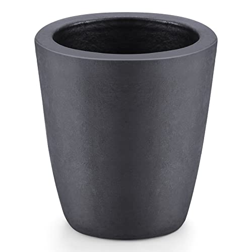 Riakrum Silikon-Tiegel, Graphit-Tiegel, 6 kg, Tiegel zum Schmelzen von Metall, widerstehen hohen Temperaturen, schwarzer Gießbecher, Schmelzguss, Verfeinerung von Aluminium, Gold, Silber, Kupfer, Riakrum Silikon-Tiegel, Graphit-Tiegel, 6 kg, Tiegel zum Schmelzen von Metall, widerstehen hohen Temperaturen, schwarzer Gießbecher, Schmelzguss, Verfeinerung von Aluminium, Gold, Silber, Kupfer, von Riakrum