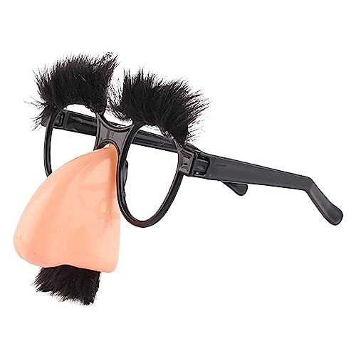 Rianpesn Brillen- und Schnurrbart-Verkleidung,Lustige Verkleidungsbrille mit Augenbrauen und Schnurrbart - Alberne lustige Foto-Requisiten, Halloween- -Brillen-Neuheitsstreich Rianpesn Brillen- und Schnurrbart-Verkleidung,Lustige Verkleidungsbrille mit Augenbrauen und Schnurrbart - Alberne lustige Foto-Requisiten, Halloween- -Brillen-Neuheitsstreich von Rianpesn