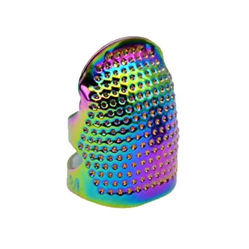 Rianpesn Fingerhut nähen - Verstellbare Fingerschutzringe aus Metall Fingerschutz,Fingerschutz für Handarbeiten, Handstickerei Rianpesn Fingerhut nähen - Verstellbare Fingerschutzringe aus Metall Fingerschutz,Fingerschutz für Handarbeiten, Handstickerei von Rianpesn