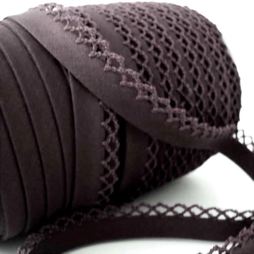 Picot-Spitzen-Bordüre in professioneller Qualität, 5 m, doppelt gefaltet, 12 mm doppelt gefaltet. Wird zum Einfassen von Kleidung, Quilten, Heimtextilien, Spielzeug, Nähprojekten verwendet. UK Picot-Spitzen-Bordüre in professioneller Qualität, 5 m, doppelt gefaltet, 12 mm doppelt gefaltet. Wird zum Einfassen von Kleidung, Quilten, Heimtextilien, Spielzeug, Nähprojekten verwendet. UK von Ribbon Queen