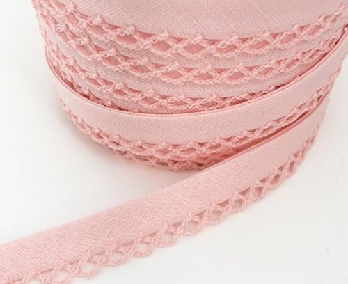 Picot-Spitzen-Schrägband, 5 m, 12 mm, doppelt gefaltet, für Einfassungen von Kleidung, Quilten, Heimtextilien, Spielzeug, Nähprojekten Picot-Spitzen-Schrägband, 5 m, 12 mm, doppelt gefaltet, für Einfassungen von Kleidung, Quilten, Heimtextilien, Spielzeug, Nähprojekten von Ribbon Queen