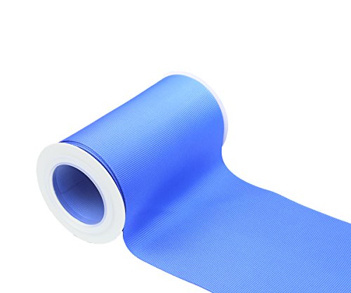 Ribbonitlux Ripsband, 100 mm breit, 4,5 m (350-Royal), Set für große Eröffnungsfeiern, Bandschneiden, Stuhlschärpen, Hochzeiten und Bastelarbeiten von Ribbonitlux