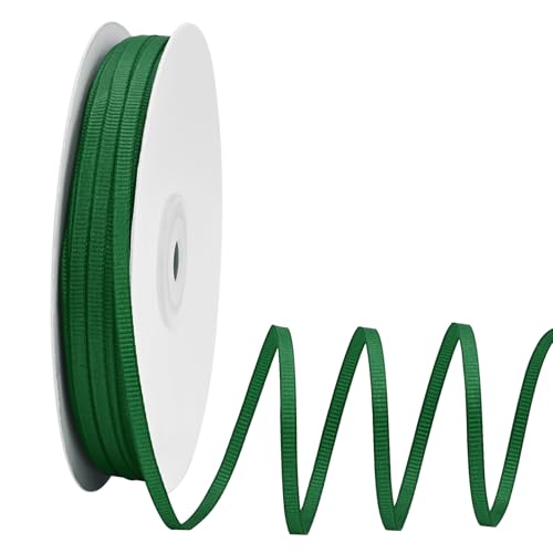 Ribreeze Ripsband, 0,3 cm, Waldgrün, 91,4 m, für Geschenkverpackungen, Hochzeiten, Bastelarbeiten, Blumendekoration, Nähen und mehr Ribreeze Ripsband, 0,3 cm, Waldgrün, 91,4 m, für Geschenkverpackungen, Hochzeiten, Bastelarbeiten, Blumendekoration, Nähen und mehr von Ribreeze