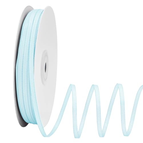 Ribreeze Ripsband, 0,3 cm, hellblau, 91,4 m, für Geschenkverpackungen, Hochzeiten, Bastelarbeiten, Blumendekoration, Nähen und mehr Ribreeze Ripsband, 0,3 cm, hellblau, 91,4 m, für Geschenkverpackungen, Hochzeiten, Bastelarbeiten, Blumendekoration, Nähen und mehr von Ribreeze