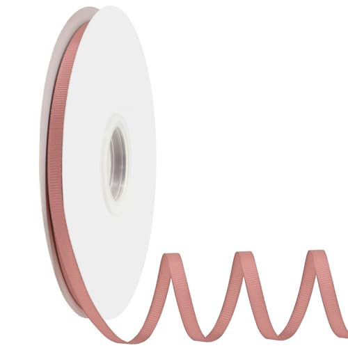 Ribreeze Ripsband, 0,6 cm, Altrosa, 45,7 m, für Geschenkverpackungen, Hochzeiten, Bastelarbeiten, Blumendekoration, Nähen und mehr Ribreeze Ripsband, 0,6 cm, Altrosa, 45,7 m, für Geschenkverpackungen, Hochzeiten, Bastelarbeiten, Blumendekoration, Nähen und mehr von Ribreeze