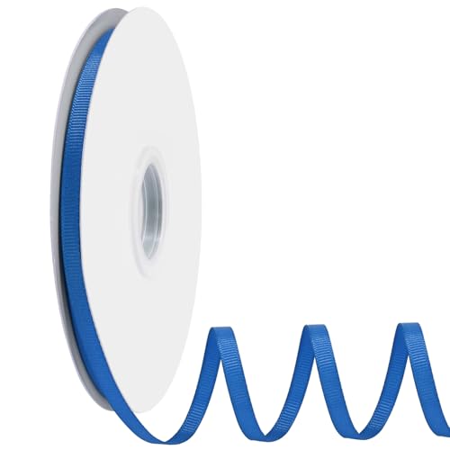 Ribreeze Ripsband, 0,6 cm, Königsblau, 45,7 m, für Geschenkverpackungen, Hochzeiten, Bastelarbeiten, Blumendekoration, Nähen und mehr Ribreeze Ripsband, 0,6 cm, Königsblau, 45,7 m, für Geschenkverpackungen, Hochzeiten, Bastelarbeiten, Blumendekoration, Nähen und mehr von Ribreeze