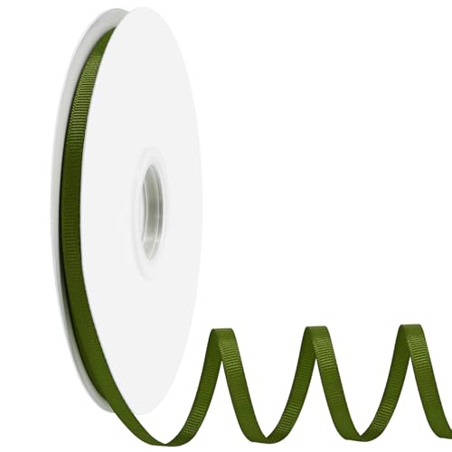 Ribreeze Ripsband aus Moos, 0,6 cm, 45,7 m, für Geschenkverpackungen, Hochzeiten, Bastelarbeiten, Blumendekoration, Nähen und mehr Ribreeze Ripsband aus Moos, 0,6 cm, 45,7 m, für Geschenkverpackungen, Hochzeiten, Bastelarbeiten, Blumendekoration, Nähen und mehr von Ribreeze