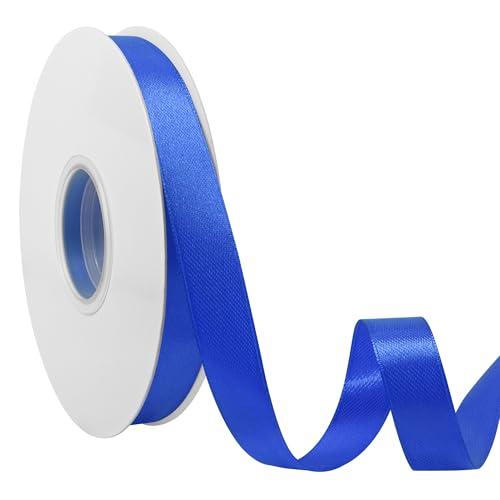 Ribreeze Satinband, 1,6 cm, Königsblau, 45,7 m, für Geschenkverpackungen, Hochzeiten, Bastelarbeiten, Blumendekoration, Nähen und mehr Ribreeze Satinband, 1,6 cm, Königsblau, 45,7 m, für Geschenkverpackungen, Hochzeiten, Bastelarbeiten, Blumendekoration, Nähen und mehr von Ribreeze
