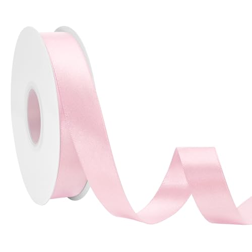 Ribreeze Satinband, 2,5 cm, Hellrosa, 45,7 m, für Geschenkverpackungen, Hochzeiten, Basteln, Blumendekoration, Nähen und mehr Ribreeze Satinband, 2,5 cm, Hellrosa, 45,7 m, für Geschenkverpackungen, Hochzeiten, Basteln, Blumendekoration, Nähen und mehr von Ribreeze