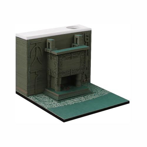 Motivierender Schreibtischkalender, 3D-großer Schreibtischkalender, Schreibtisch, 3D-Haftnotizen, Kunstnotizblock, Papierschnitzerei, kreative Postnotizen, Maskottchen, Kirin, kleiner Motivierender Schreibtischkalender, 3D-großer Schreibtischkalender, Schreibtisch, 3D-Haftnotizen, Kunstnotizblock, Papierschnitzerei, kreative Postnotizen, Maskottchen, Kirin, kleiner von Rich Iron
