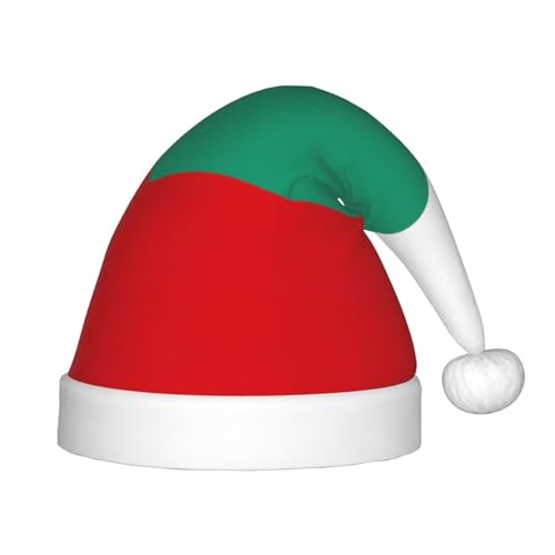 Rich&Rabbit Festliche Weihnachtsmütze mit bulgarischer Flagge, passend für kleine Köpfe, für Partys und Feiern von Rich&Rabbit