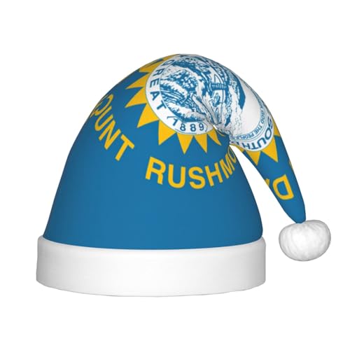 Rich&Rabbit South Dakota Flagge Druck Festliche Weihnachtsmütze Fit für kleine Köpfe für Partys und Feiern Rich&Rabbit South Dakota Flagge Druck Festliche Weihnachtsmütze Fit für kleine Köpfe für Partys und Feiern von Rich&Rabbit
