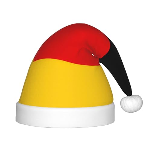 Rich&Rabbit Weihnachtsmütze mit deutschem Flaggenaufdruck, für kleine Köpfe, für Partys und Feiern von Rich&Rabbit