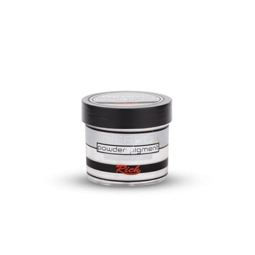Rich Perlmutt Pulver Pigment 60cc – Pearl, Perlmutt Effekt für Epoxidharz, Für Kreative Projekte, Hohe Pigmentierung, Lebendige Farben für DIY und Kunstwerke Rich Perlmutt Pulver Pigment 60cc – Pearl, Perlmutt Effekt für Epoxidharz, Für Kreative Projekte, Hohe Pigmentierung, Lebendige Farben für DIY und Kunstwerke von Rich