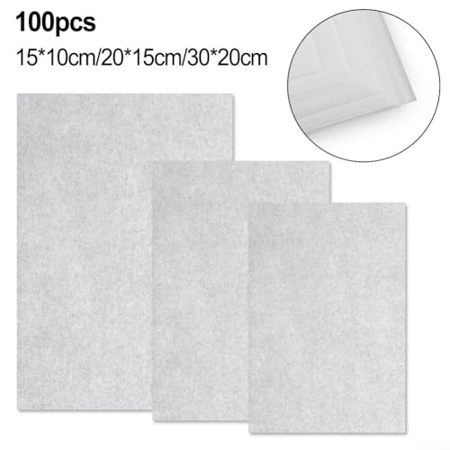 Crafting Essential Silikon-Trennpapier für optimale pflanzliche Extraktion, 20 x 30 cm, 100 Stück Crafting Essential Silikon-Trennpapier für optimale pflanzliche Extraktion, 20 x 30 cm, 100 Stück von RichVibe