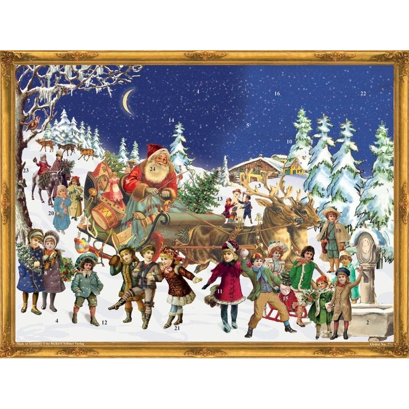 Adventskalender "Nikolaus Im Schnee" von Richard Sellmer Verlag