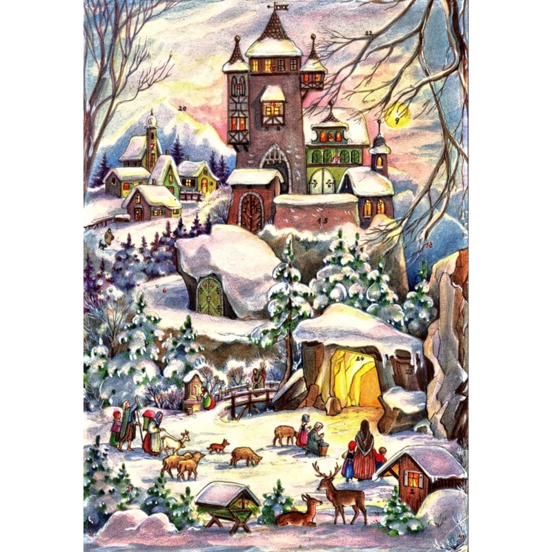Adventskalender "Weihnachten Bei Der Burg" von Richard Sellmer Verlag