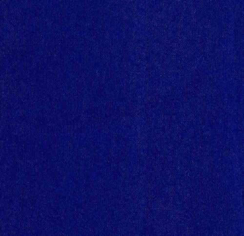 Richlin Fabrics 3BC-0108 Ernte-Breitstoff, 111,8 cm, Königsblau, 2,7 m, vorgeschnitten Stoff, Walkstoff von Richlin Fabrics