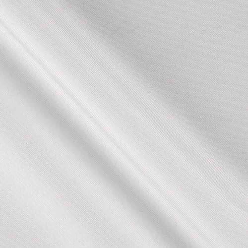 Richlin Fabrics 3PT-0121 Polyester-Tischdecke, Popeline, 304,8 cm, 2,7 m Stoff, Weiss/opulenter Garten von Richlin Fabrics