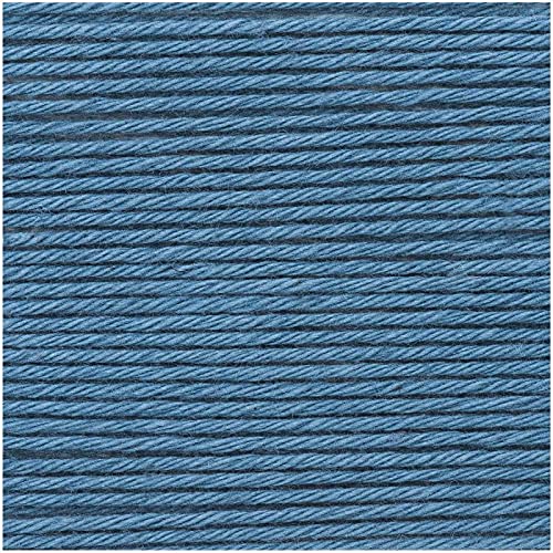 Rico Baby Cotton Soft dk Fb. 057 graublau, weiche Babywolle, Baumwollmischgarn zum Stricken & Häkeln Rico Baby Cotton Soft dk Fb. 057 graublau, weiche Babywolle, Baumwollmischgarn zum Stricken & Häkeln von Rico Design