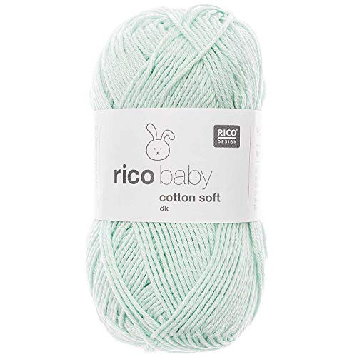 Rico Design Baby Cotton Soft DK, Farbe 031 - mint Rico Design Baby Cotton Soft DK, Farbe 031 - mint von Rico Design
