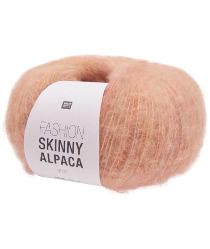 Rico Fashion Skinny Alpaca aran Fb. 03, Lacewolle mit Alpaka zum Stricken oder Häkeln, 50 g ~ 195 m Rico Fashion Skinny Alpaca aran Fb. 03, Lacewolle mit Alpaka zum Stricken oder Häkeln, 50 g ~ 195 m von Rico Design / theofeel