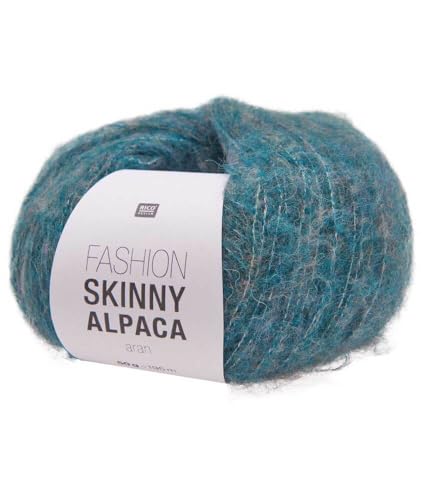 Rico Fashion Skinny Alpaca aran Fb. 06, Lacewolle mit Alpaka zum Stricken oder Häkeln, 50 g ~ 195 m Rico Fashion Skinny Alpaca aran Fb. 06, Lacewolle mit Alpaka zum Stricken oder Häkeln, 50 g ~ 195 m von Rico Design / theofeel