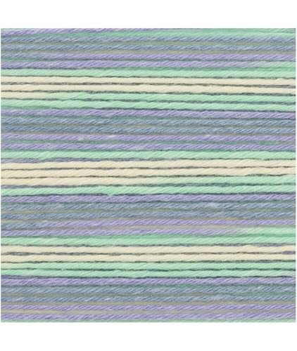 50 Gramm Rico Baby Cotton Soft Print Dk Farbe 31 Veilchen-Grün, Baumwollmischgarn Für Babymode 50 Gramm Rico Baby Cotton Soft Print Dk Farbe 31 Veilchen-Grün, Baumwollmischgarn Für Babymode von Rico Design