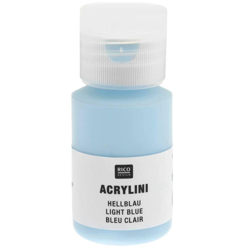 Rico Design Acrylini Acrylfarbe Hellblau von Rico Design