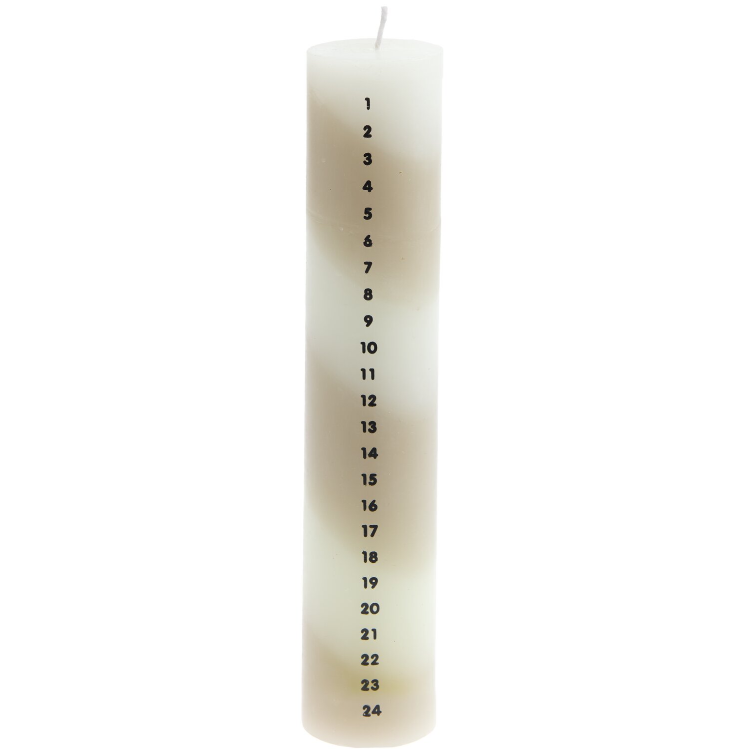 Adventskalender Kerze gestreift von Rico Design