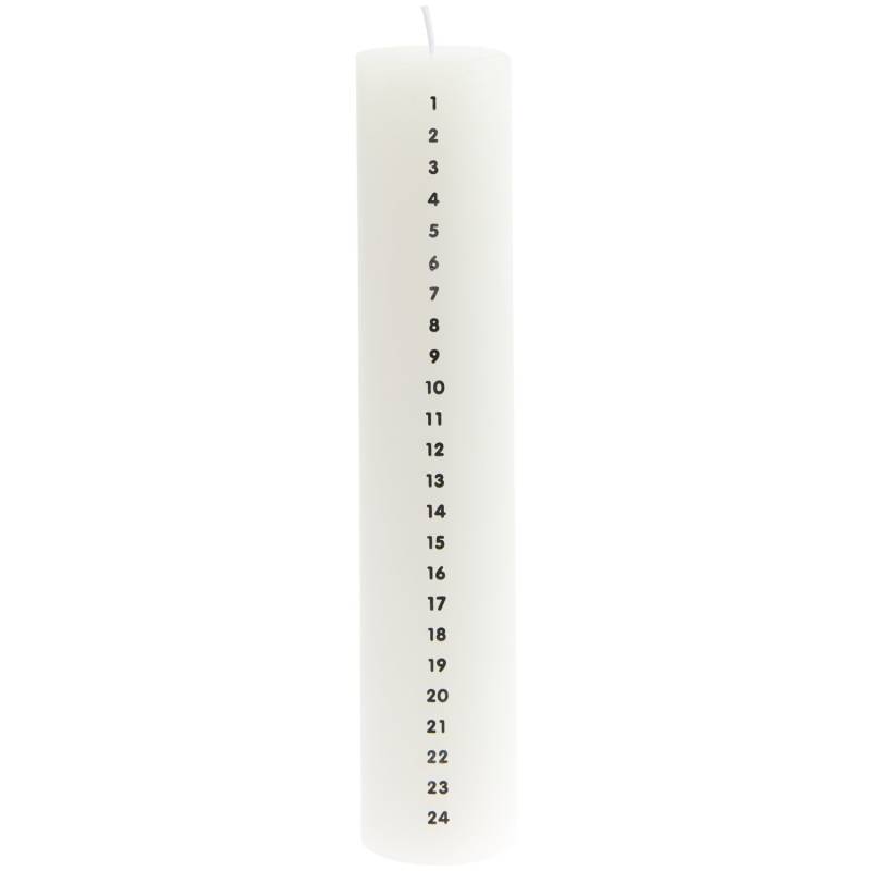 Adventskalender Kerze von Rico Design