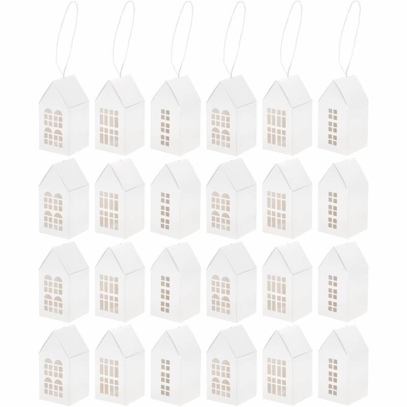 Adventskalender Papphäuser 24 Stück von Rico Design