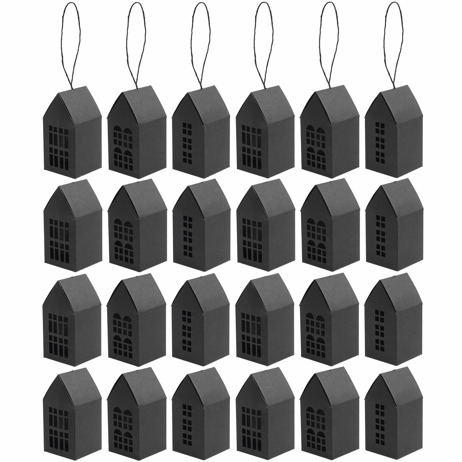 Adventskalender Papphäuser 24 Stück von Rico Design