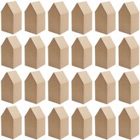 Adventskalender Papphäuser - Kraftpapier von Rico Design