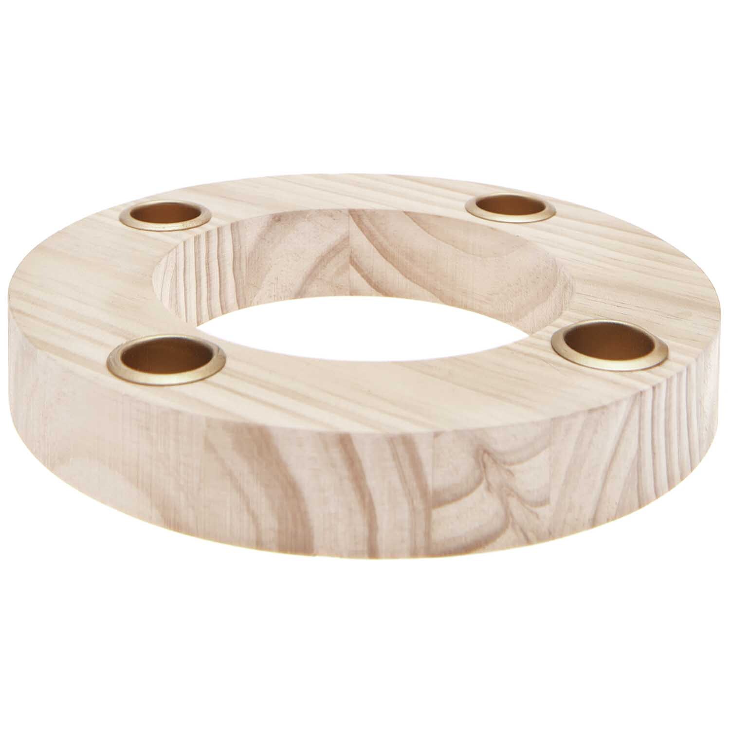 Adventskranz Holz natur von Rico Design