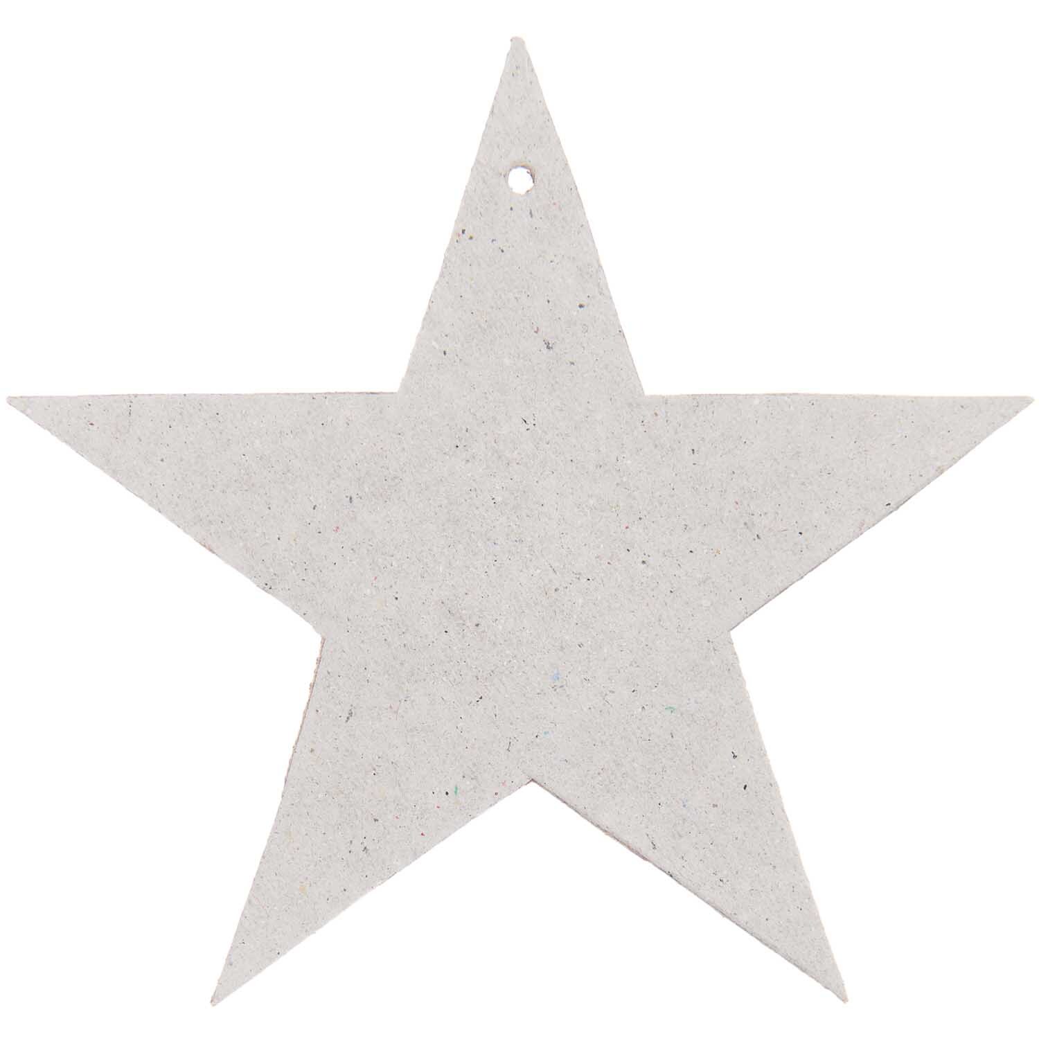 Anhänger aus Graupappe Stern 1,5mm 6 Stück Anhänger aus Graupappe Stern 1,5mm 6 Stück von Rico Design