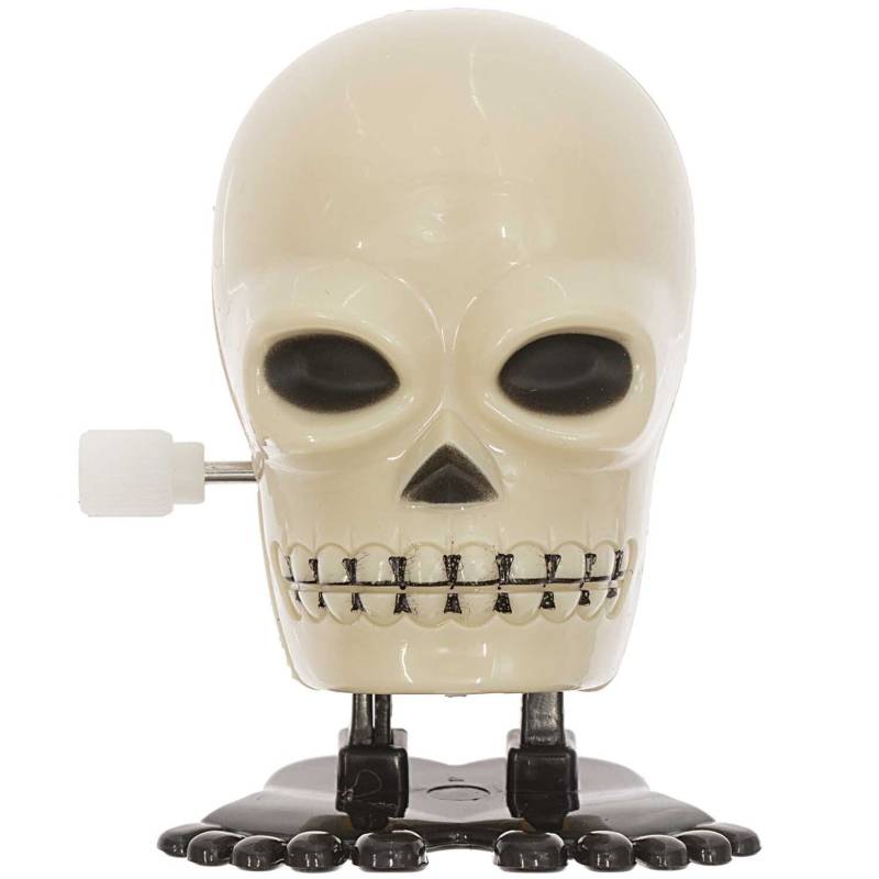 Aufziehfigur Totenkopf 5cm von Rico Design