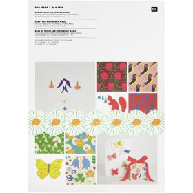 Bastelpapierblock Midsommar Magic Bastelpapierblock Midsommar Magic von Rico Design