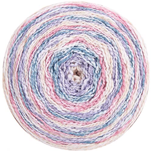 Bobbel Cotton Farbverlauf Rico Creative Cotton Stripes 05 rainbow, 250g Farbverlaufswolle Baumwolle zum Häkeln oder Stricken von Rico Design