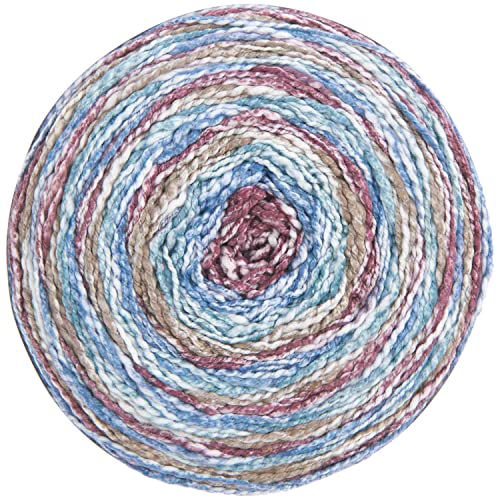 Bobbel Cotton Farbverlauf Rico Creative Cotton Stripes 06 summer darks, 250g Farbverlaufswolle Baumwolle zum Häkeln oder Stricken von Rico Design