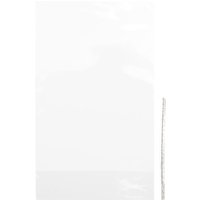 Bodenbeutel "Transparent" mit Verschlusstreifen - 11,2 x 19,2 cm von Rico Design